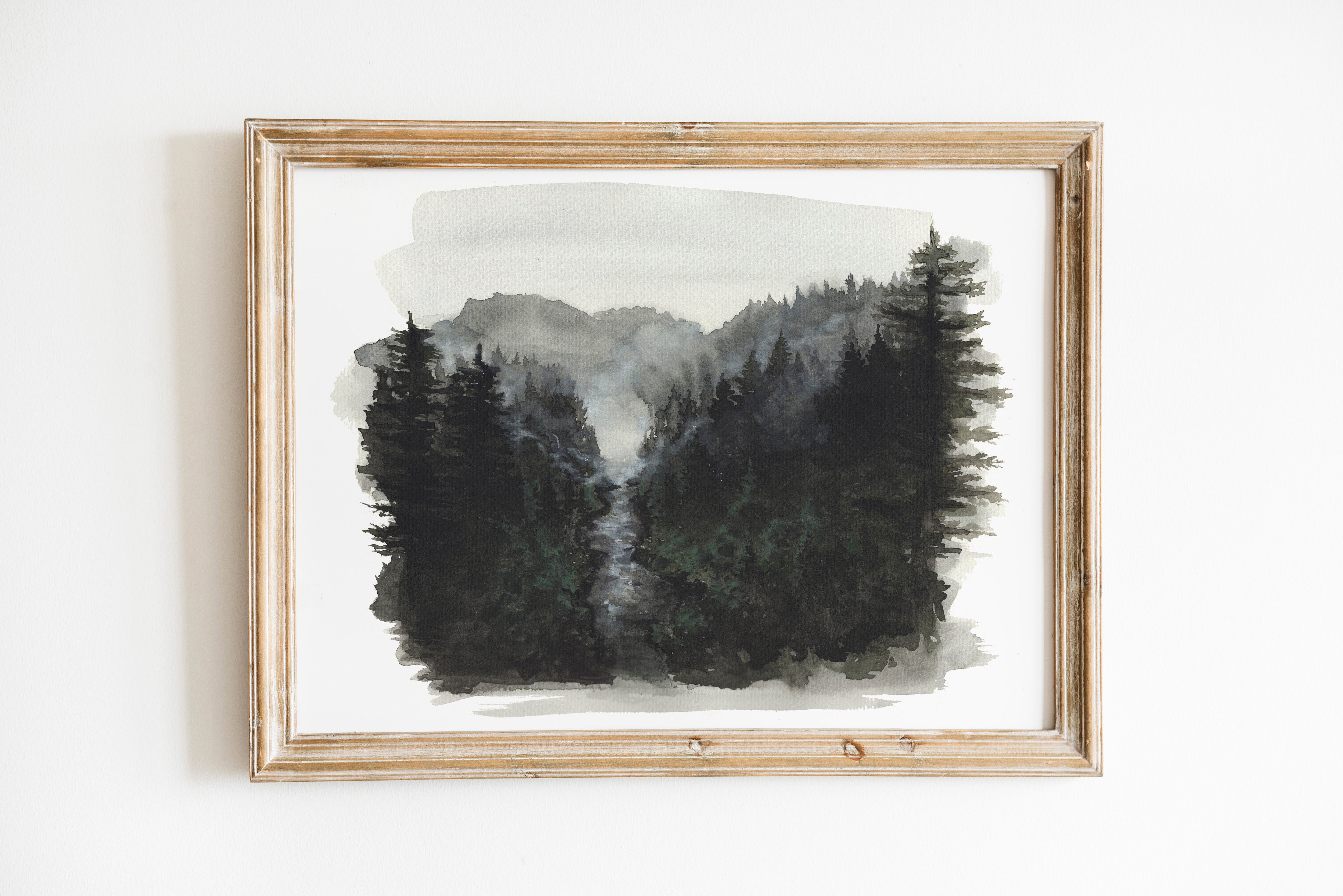 Dark Forest Print