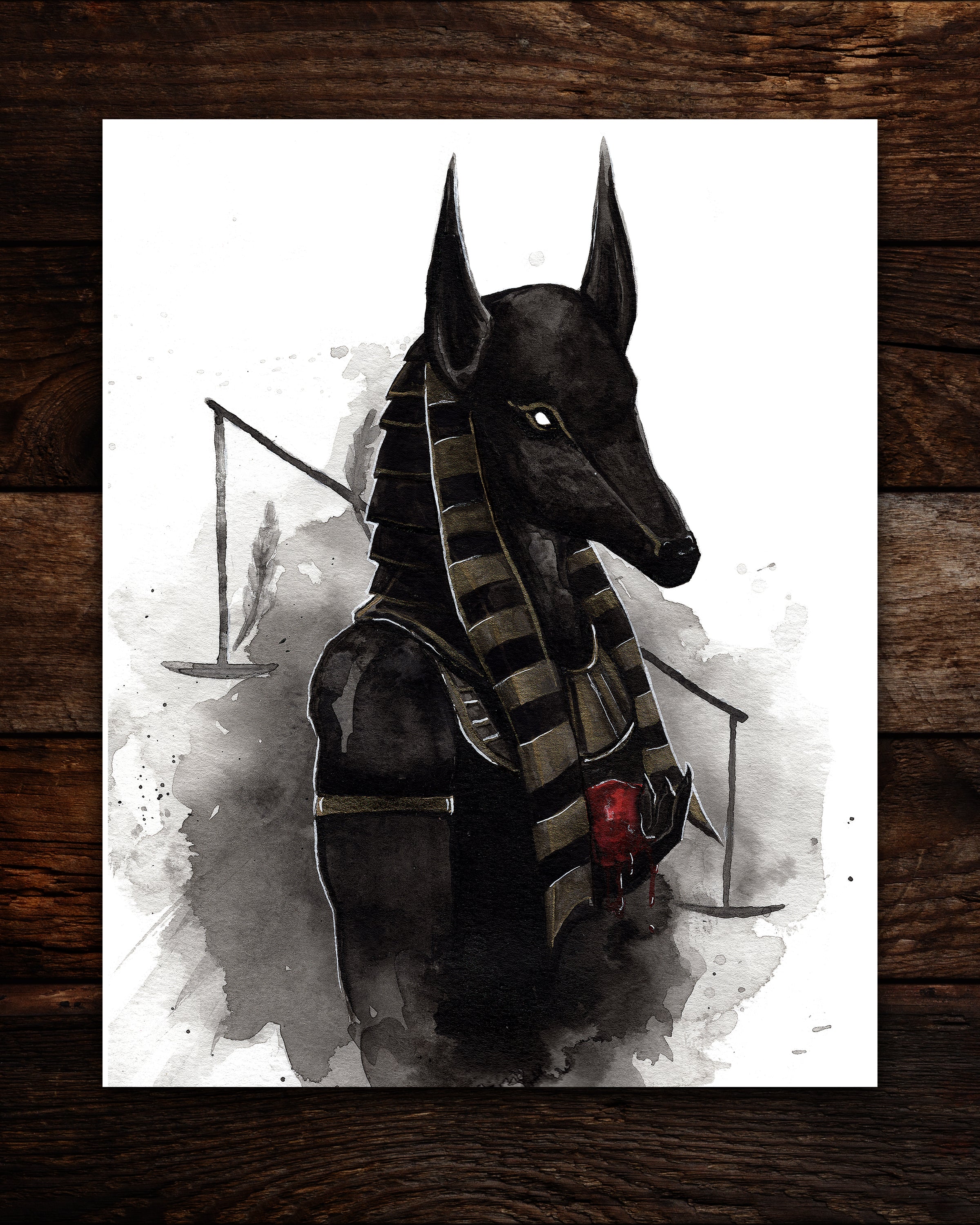 Anubis Print