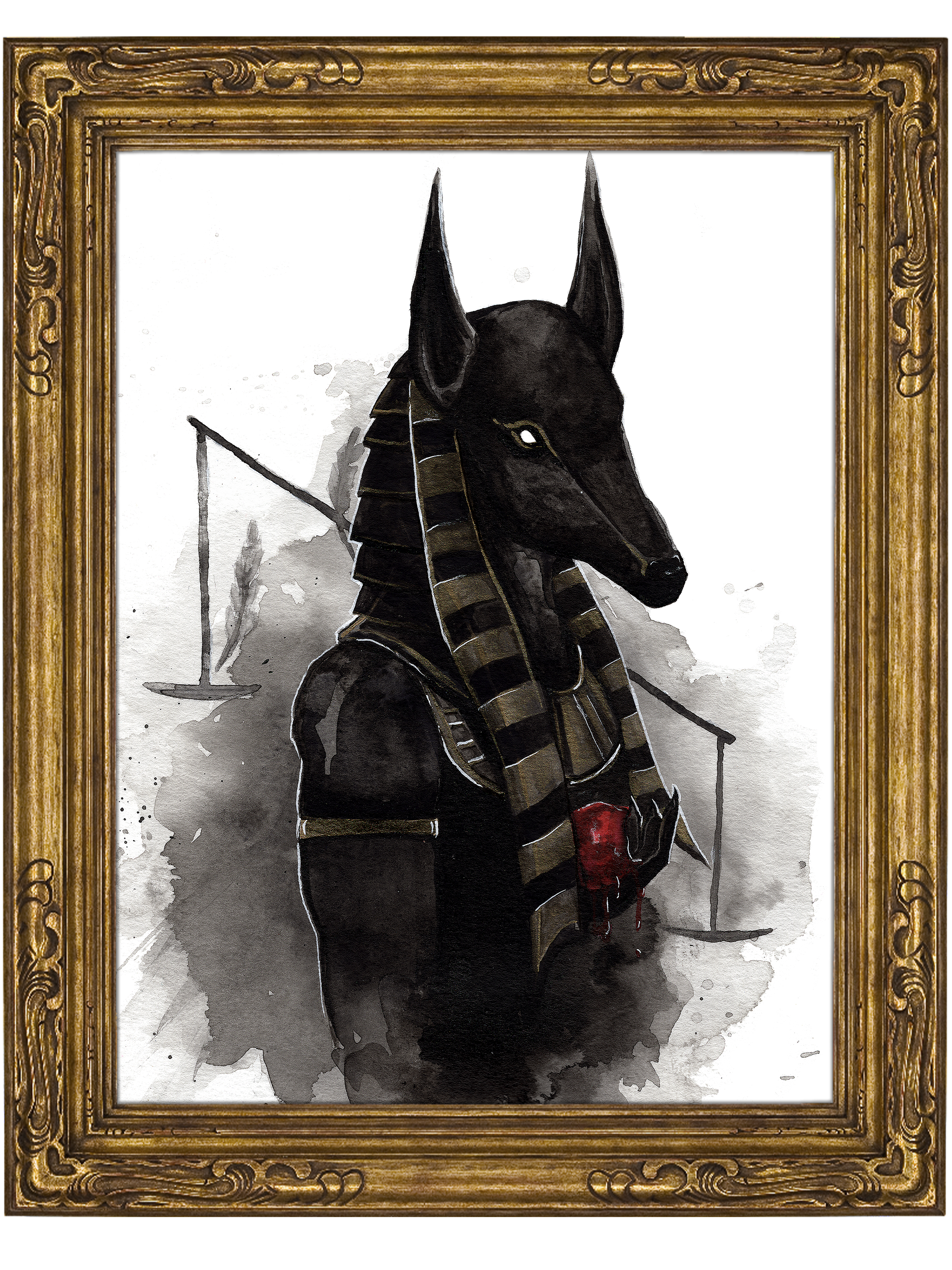 Anubis Print