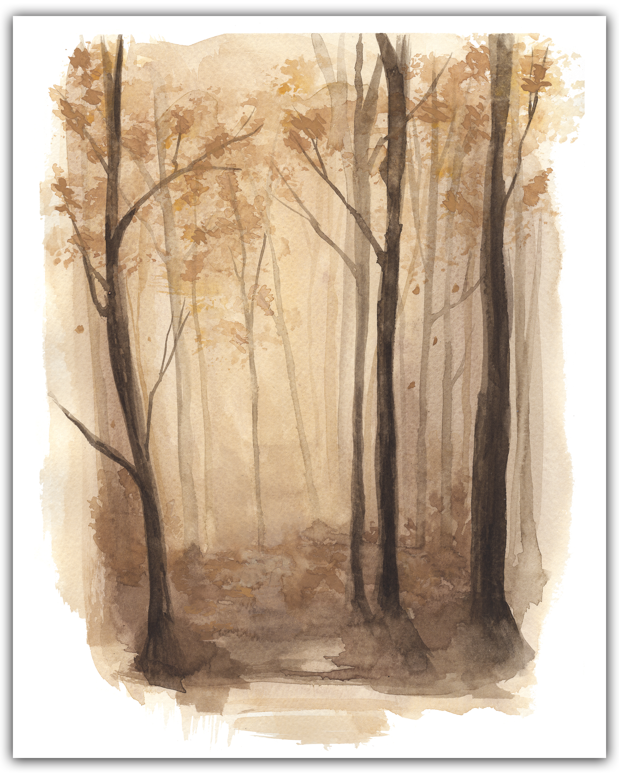 Autumn Woods Print