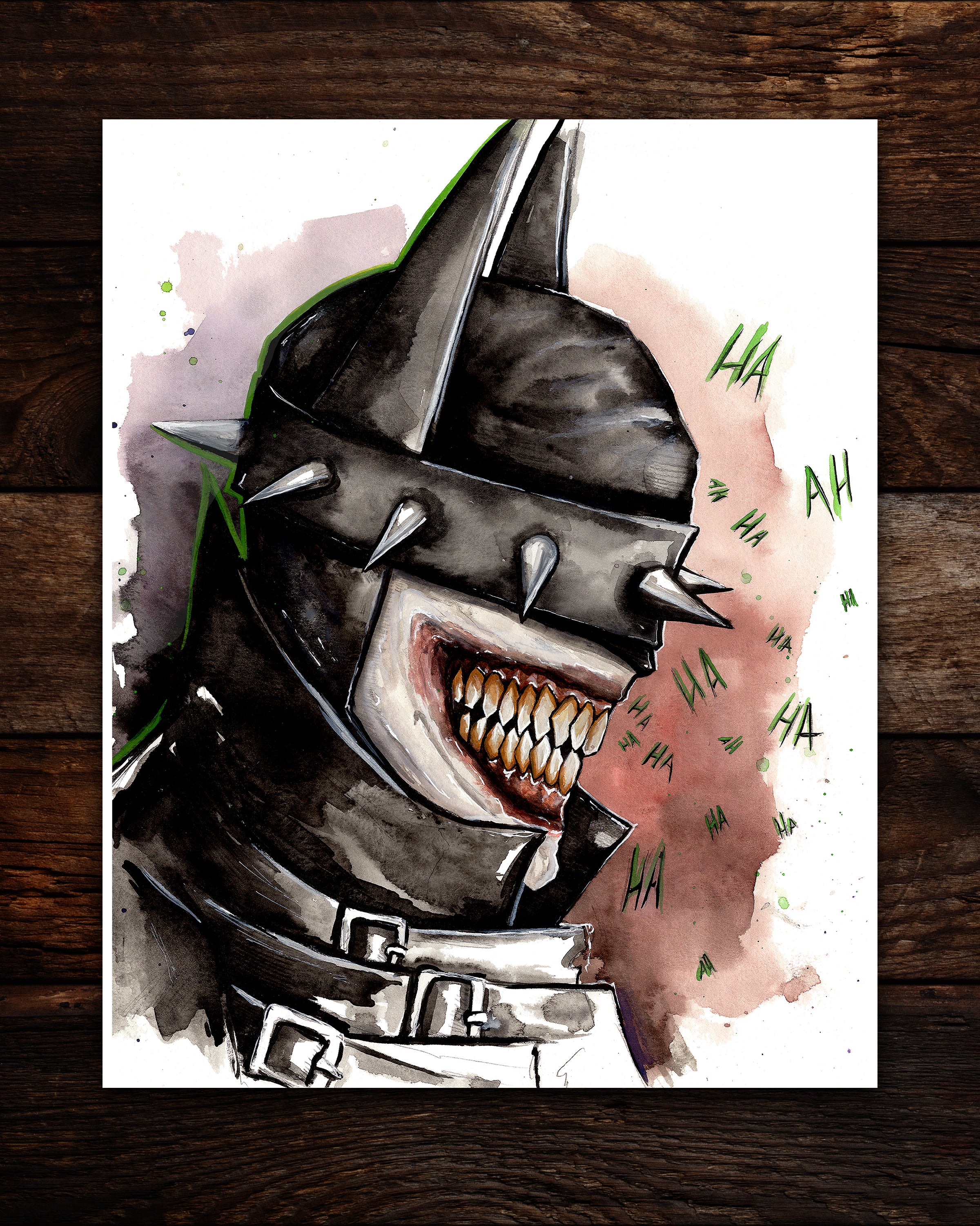 Batman Who Laughs Print