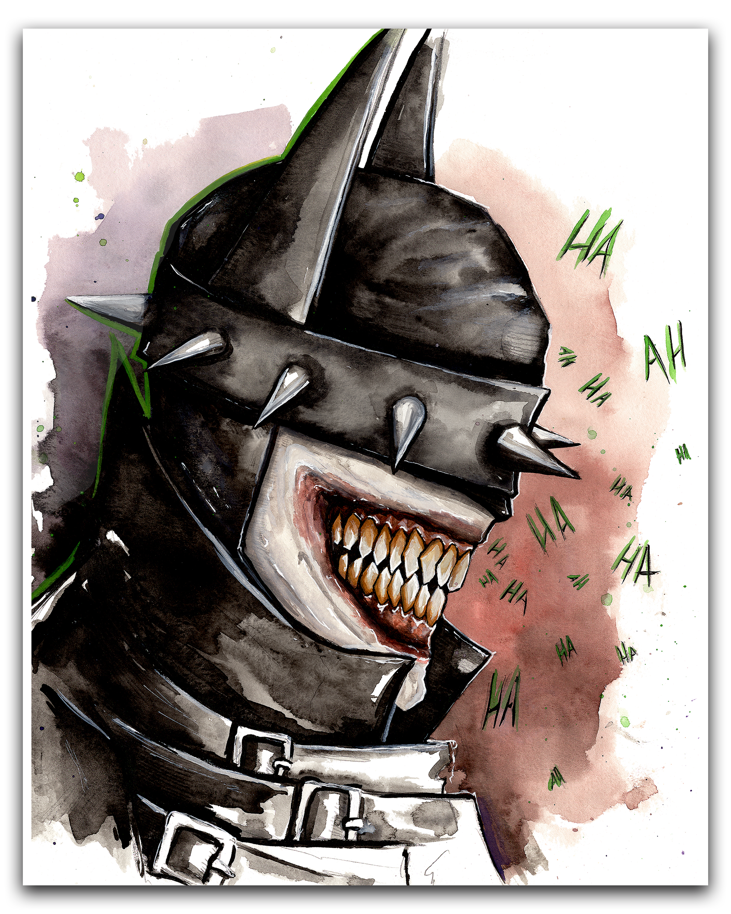 Batman Who Laughs Print