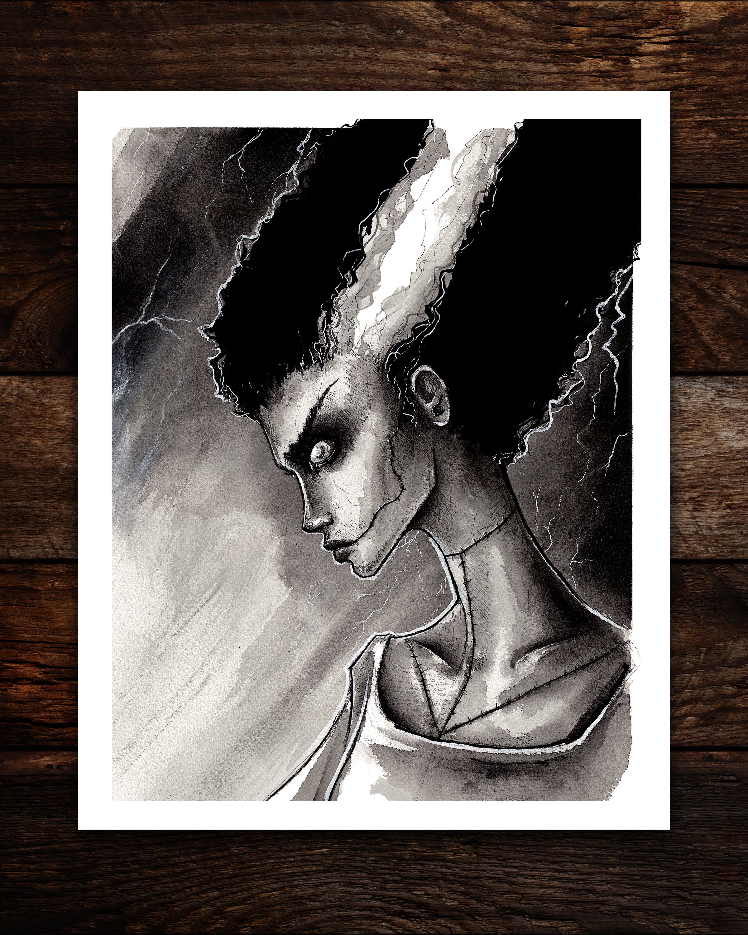 Bride of Frankenstein Print