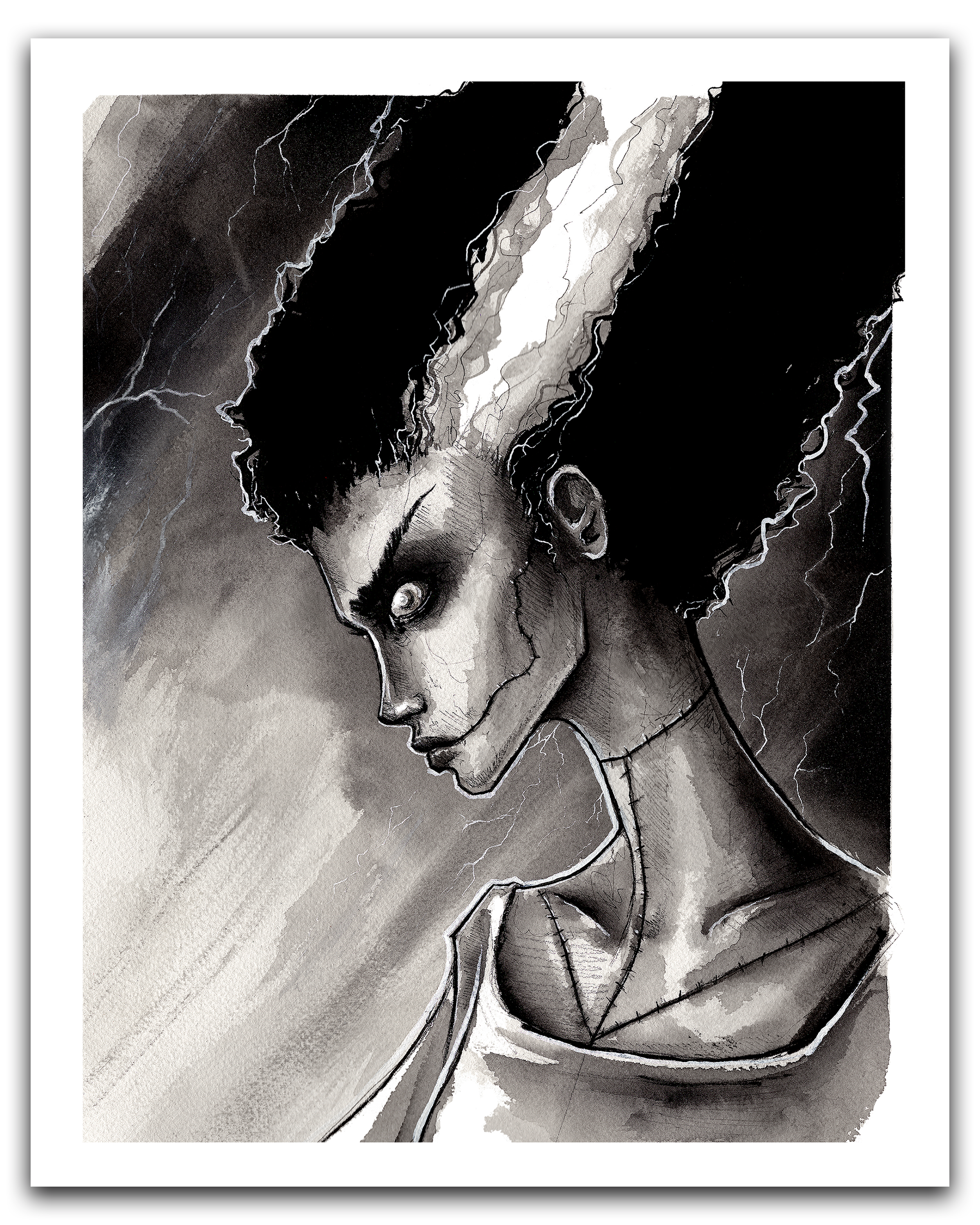 Bride of Frankenstein Print