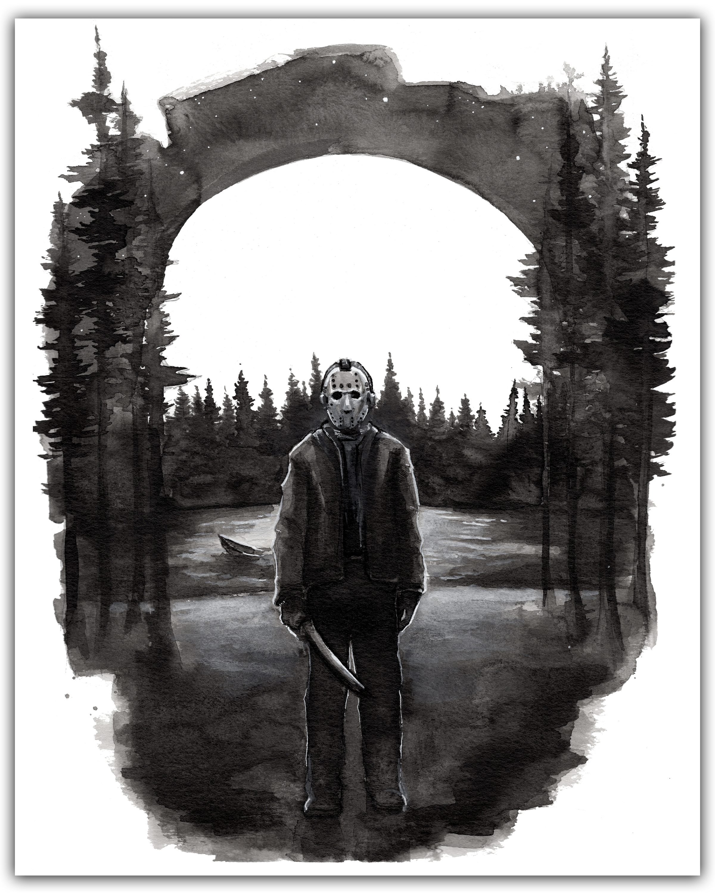 Crystal Lake Print