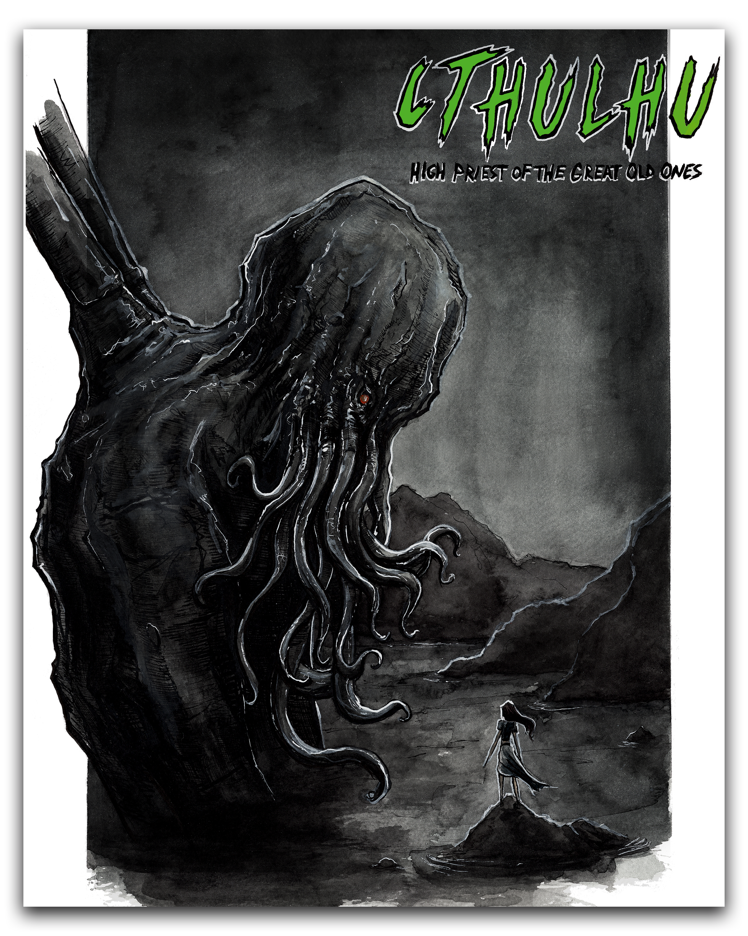 Cthulhu: High Priest of the Great Old Ones Print