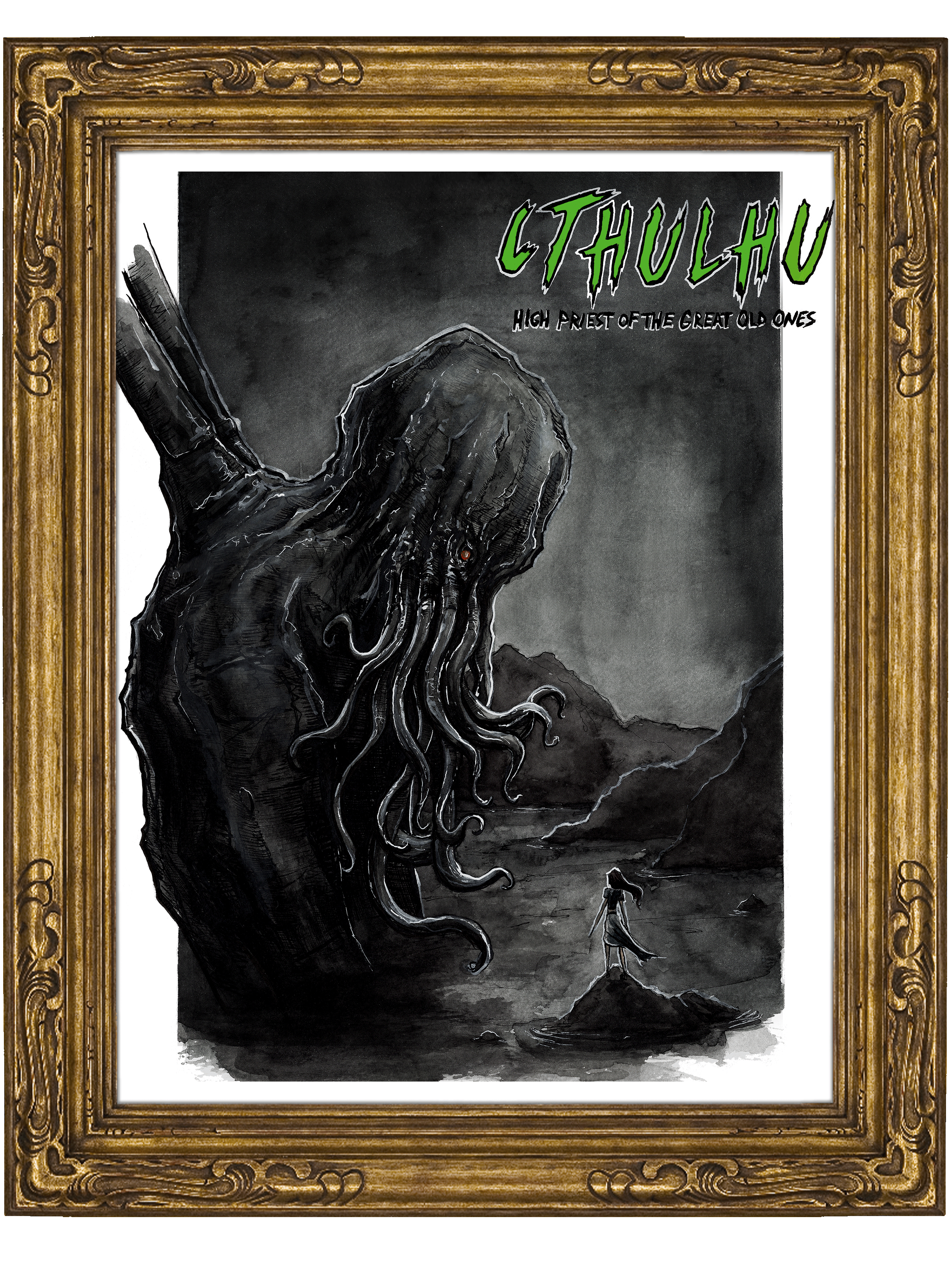 Cthulhu: High Priest of the Great Old Ones Print