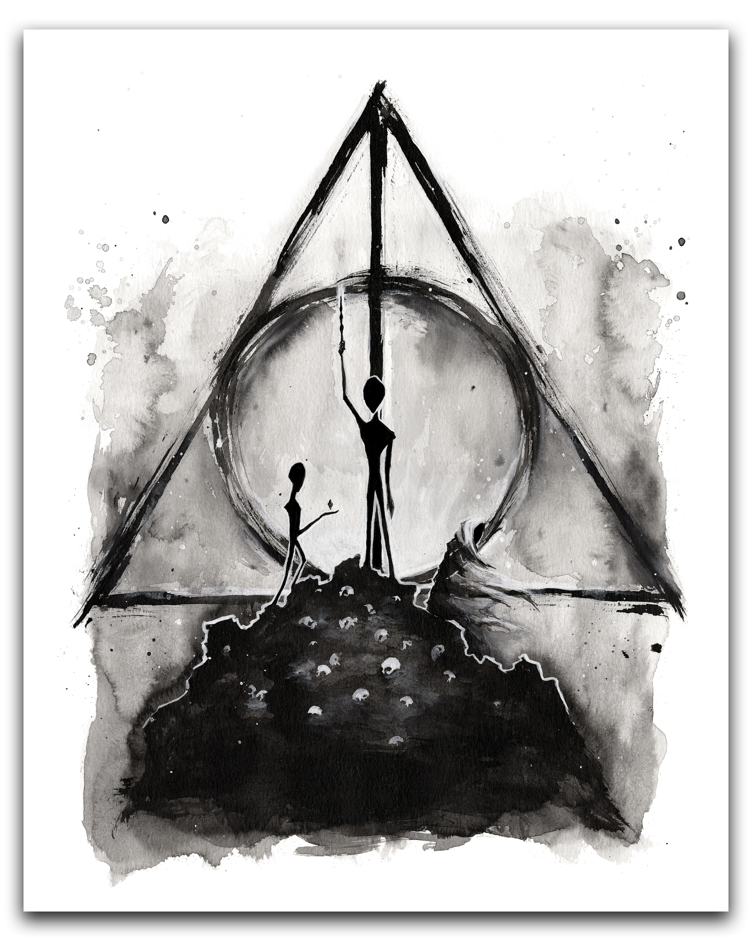 Deathly Hallows Print