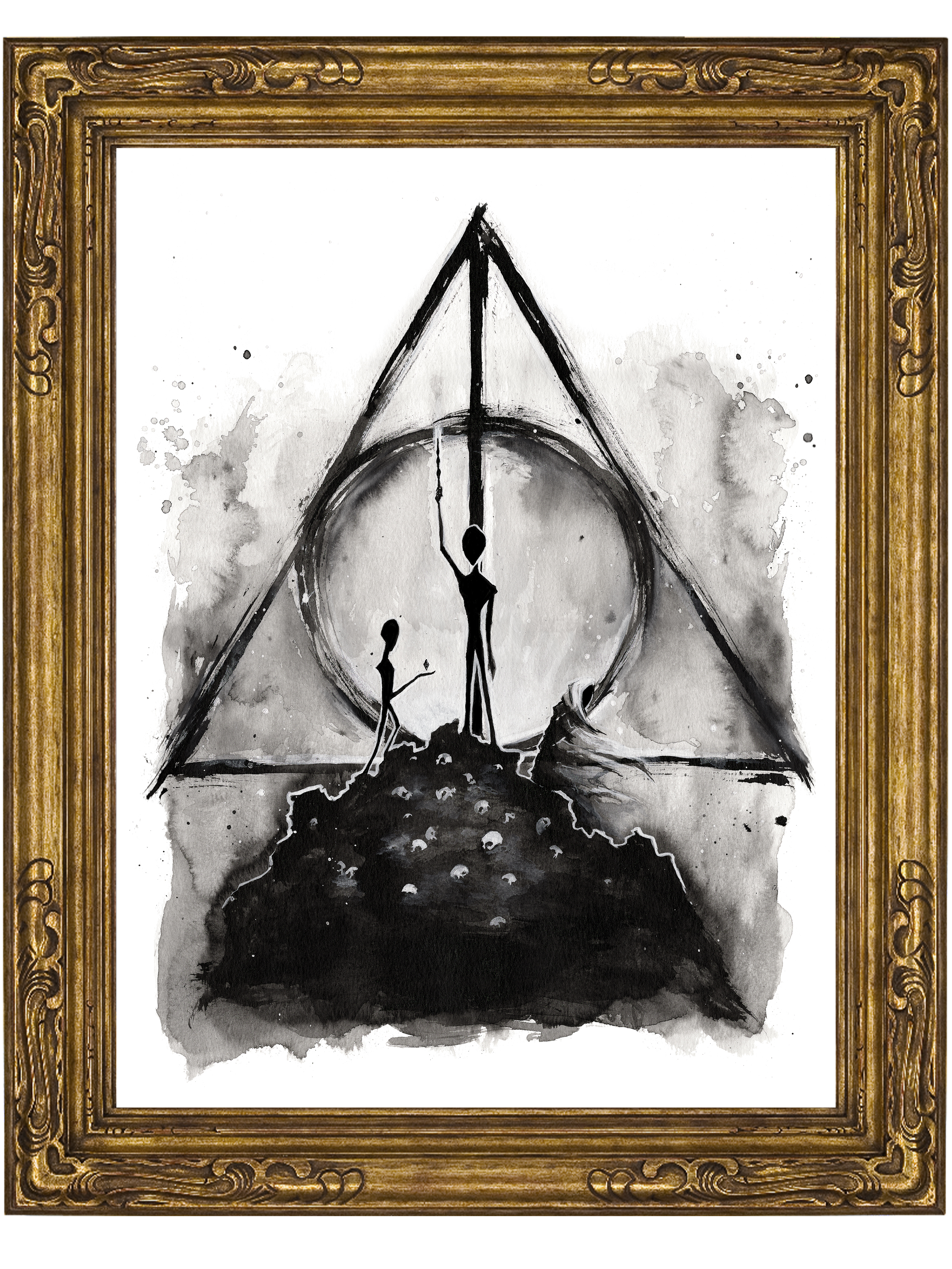 Deathly Hallows Print