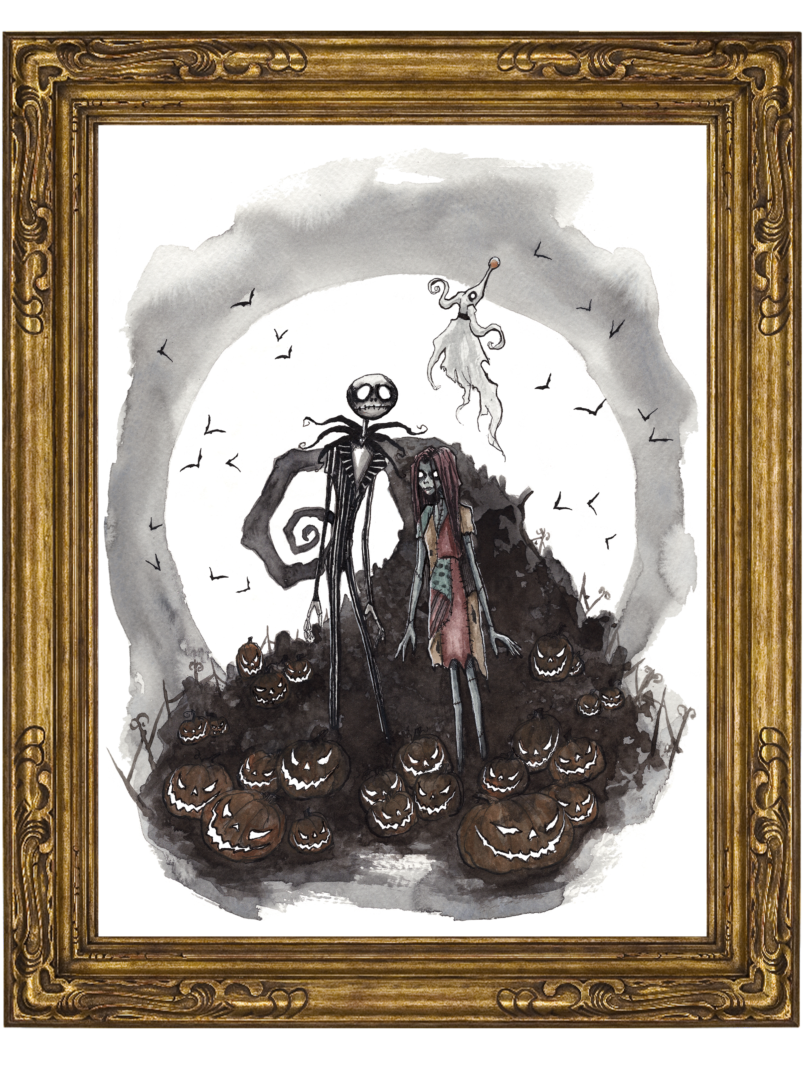 Jack + Sally Print