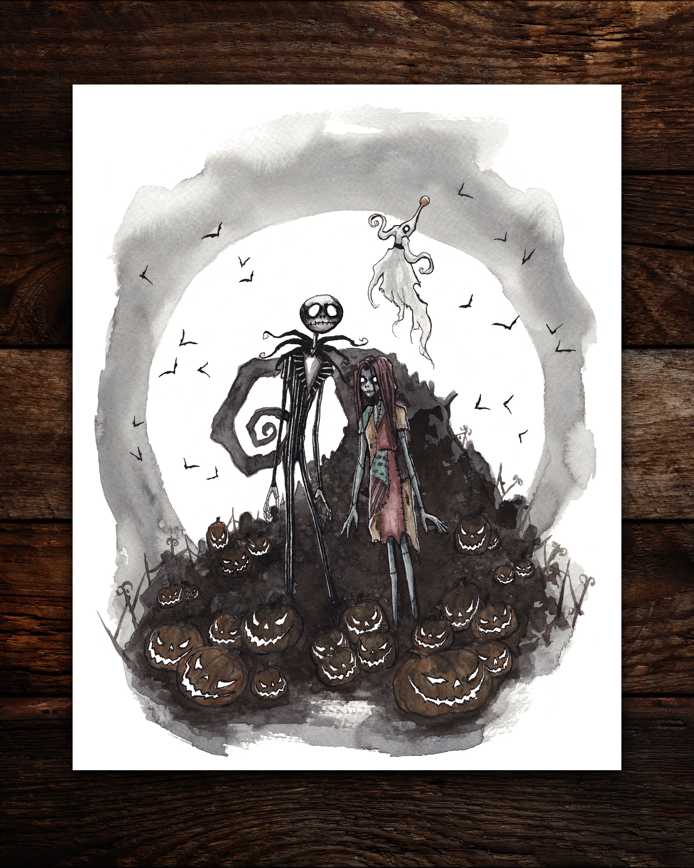 Jack + Sally Print