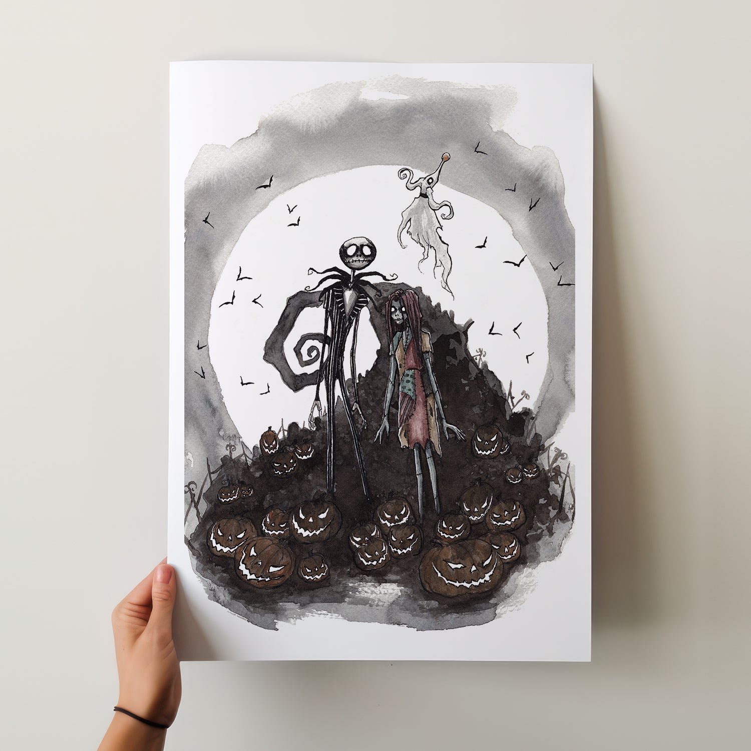 Jack + Sally Print