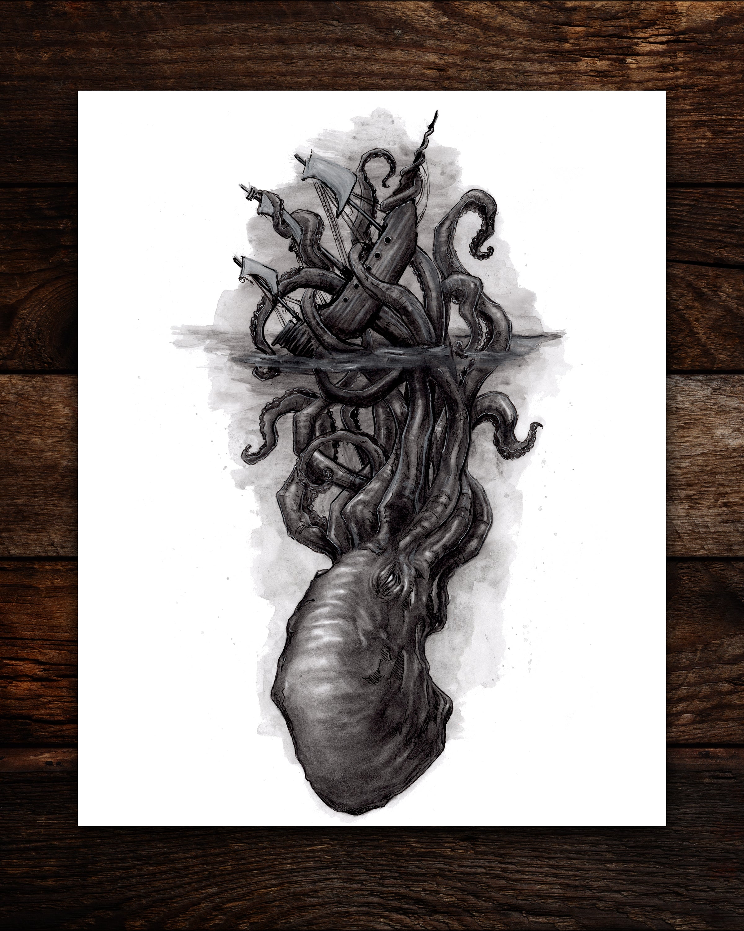 The Kraken Print