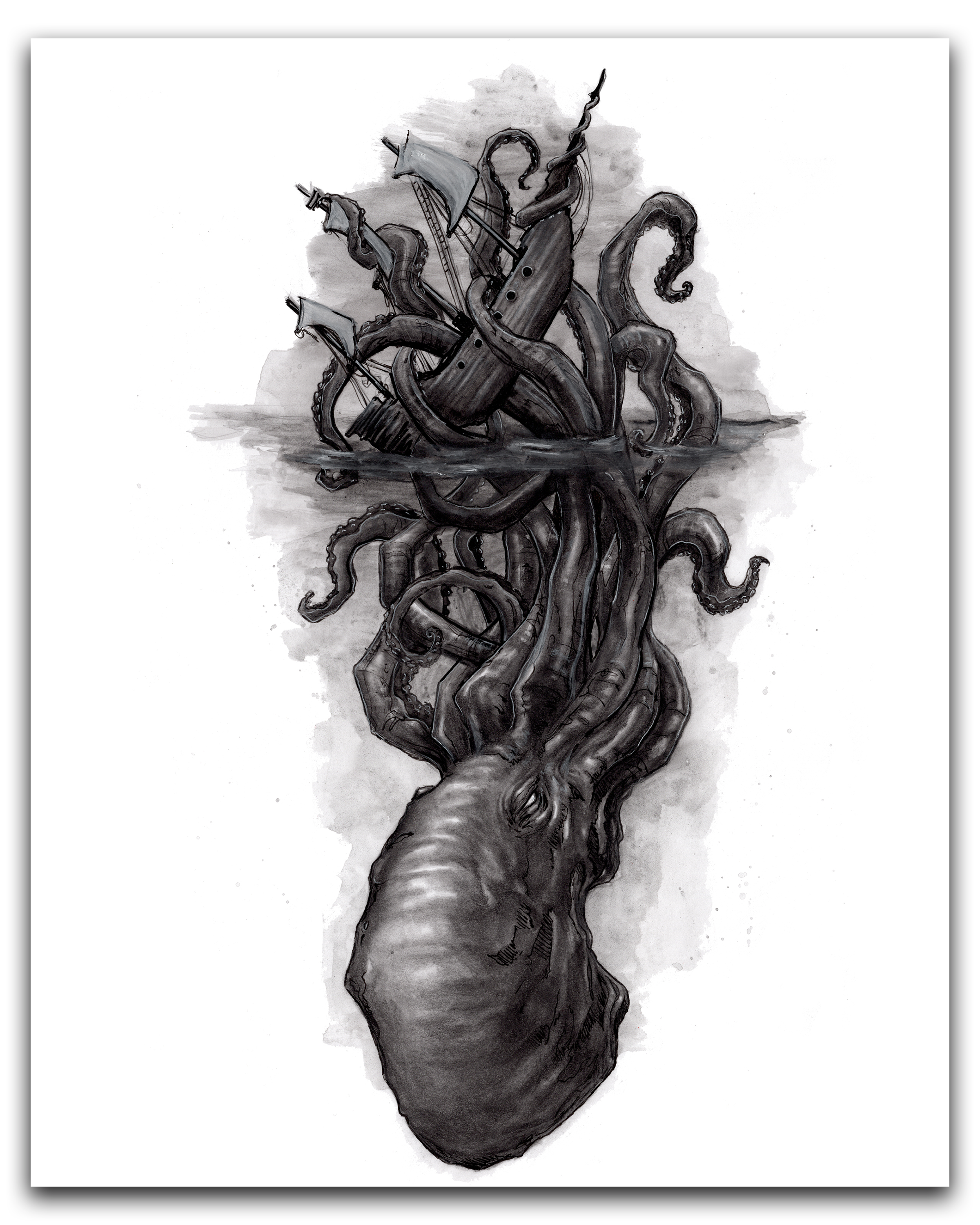 The Kraken Print