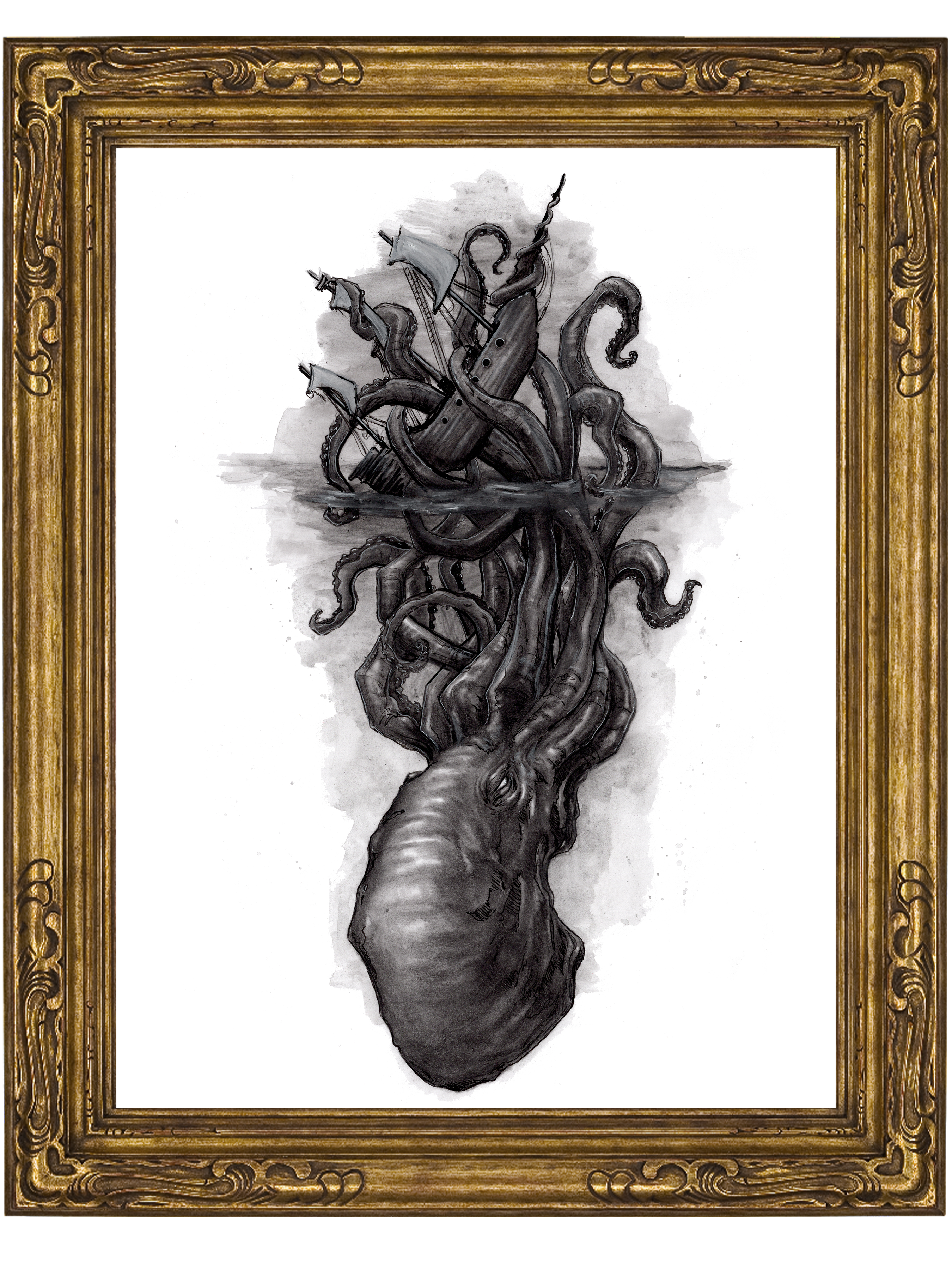 The Kraken Print