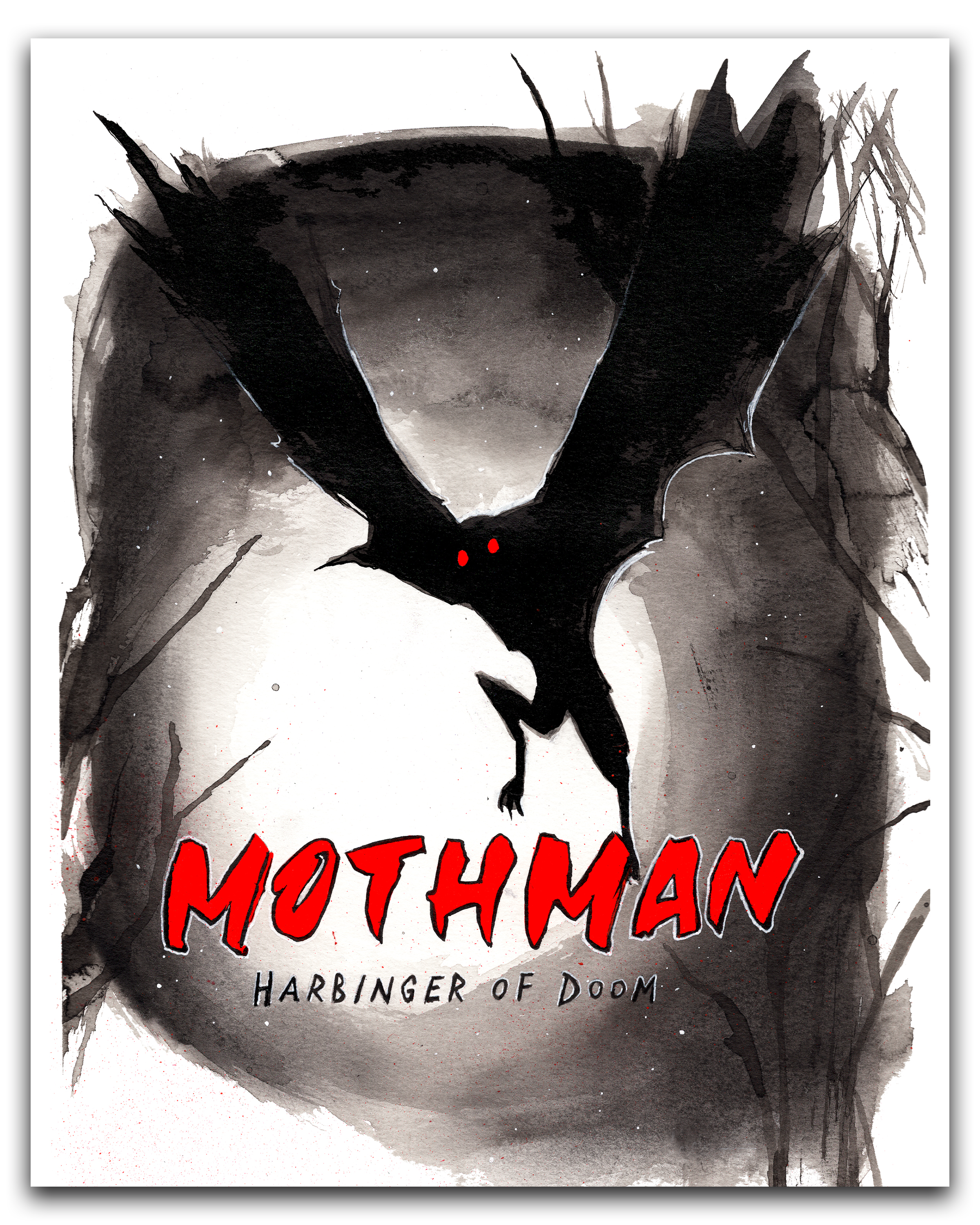 Mothman Print