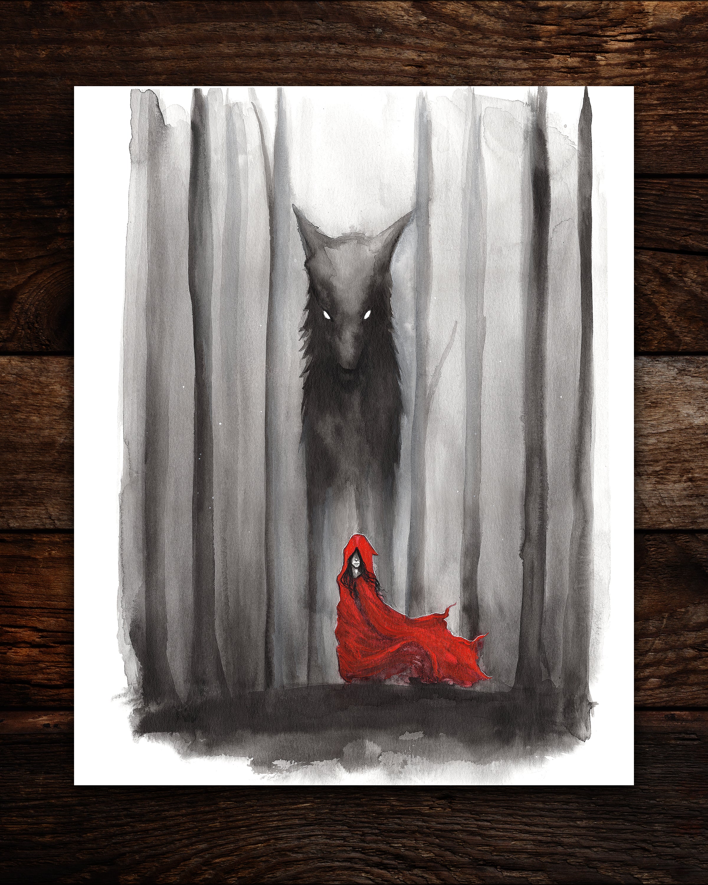 Red Riding Hood Print