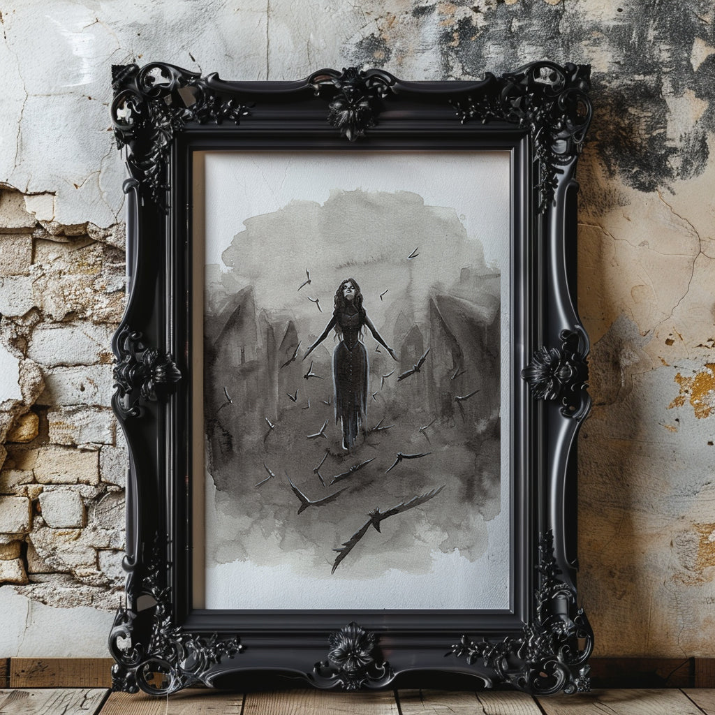 Salem Witch Print