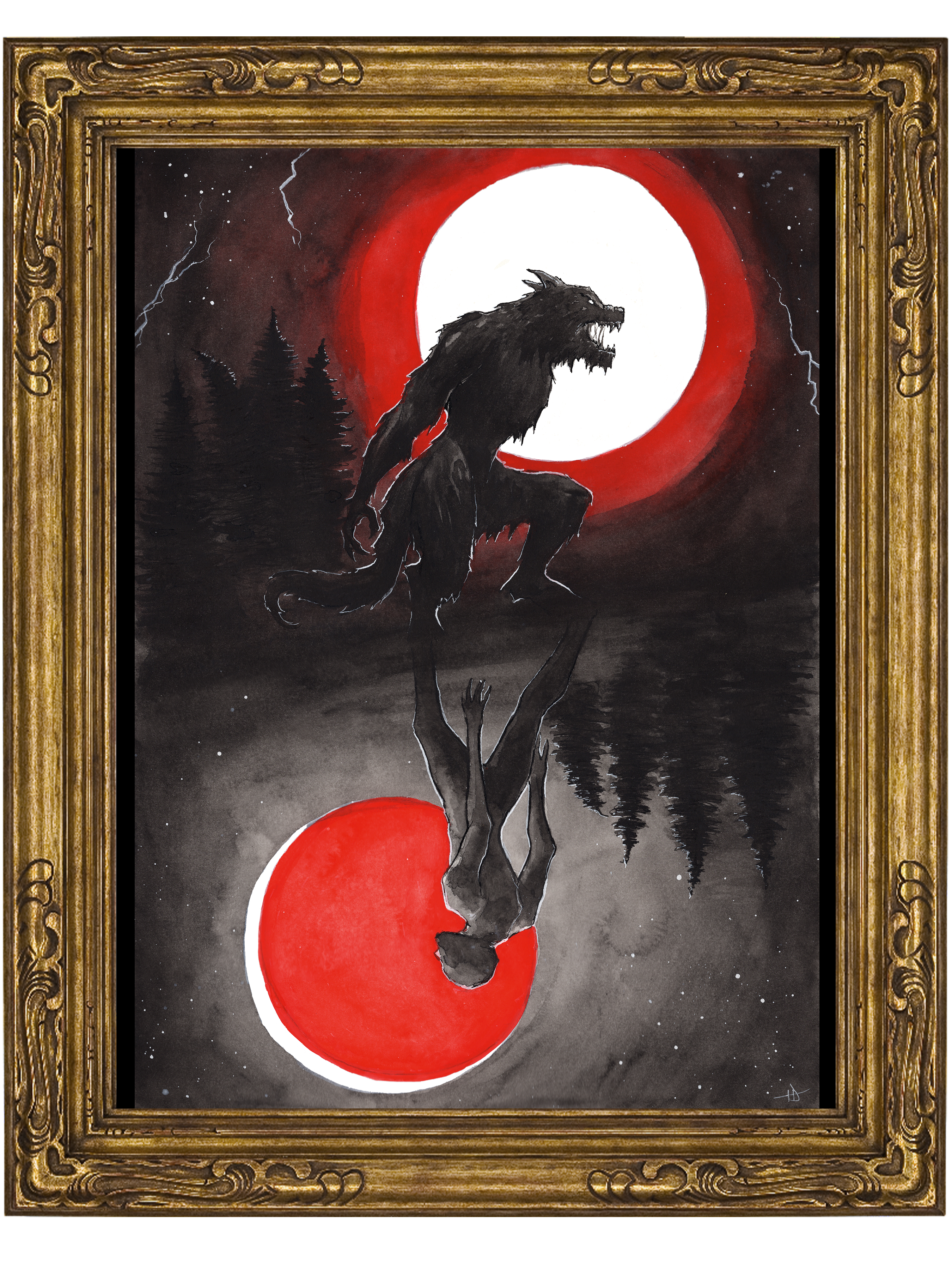 Werewolf Print