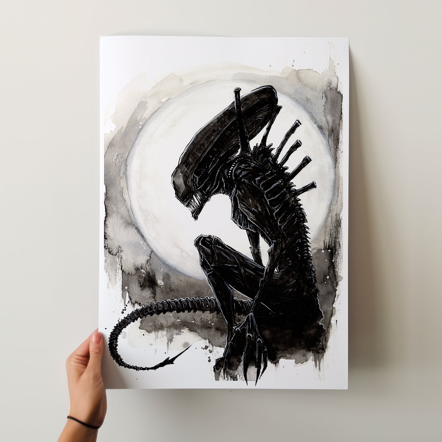 Xenomorph Print